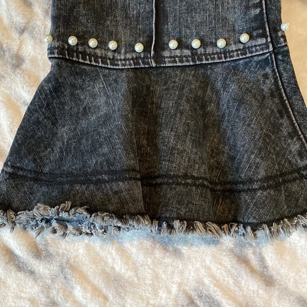 Venus Flare Jeans with Pearl Detailing - Picture 3 of 8